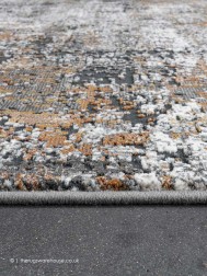 Destan Grey Rust Rug - Thumbnail - 3