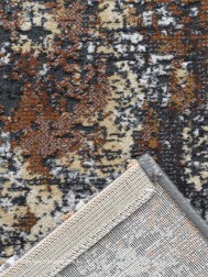 Destan Grey Rust Rug - Thumbnail - 7