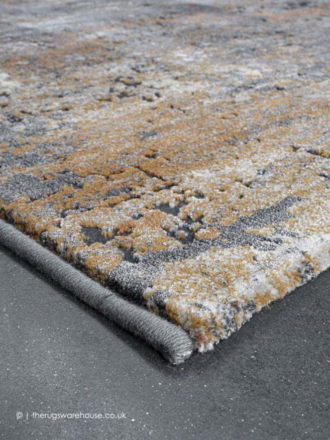 Saria Grey Gold Rug - 4