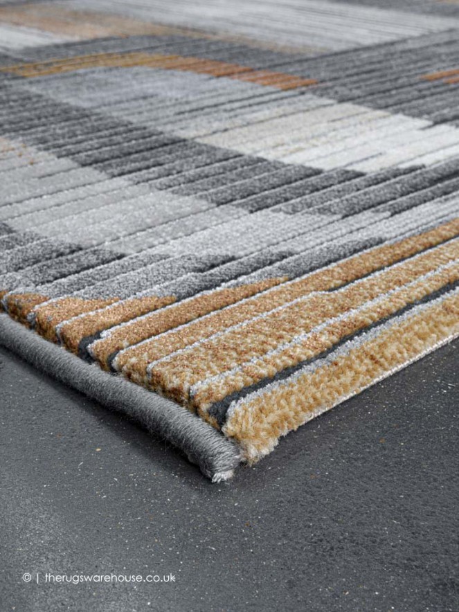 Jobina Grey Gold Rug - 4