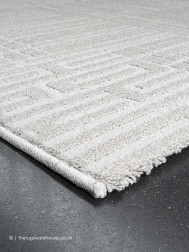 Hayle White Rug - Thumbnail - 4