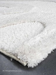 Cleo Waves White Rug - Thumbnail - 4