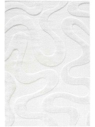 Cleo Waves White Rug - Thumbnail - 8