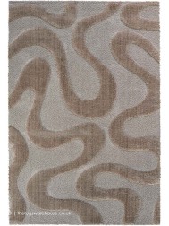 Cleo Waves Brown Rug - Thumbnail - 2