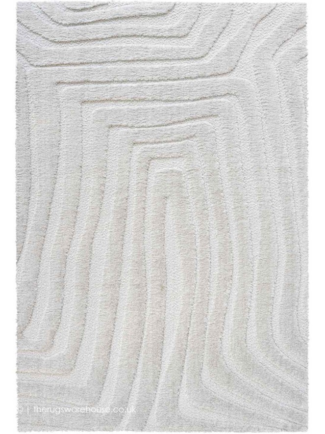 Cleo Ravine White Rug - 7