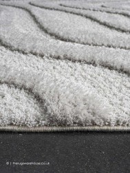 Cleo Squiggle White Rug - Thumbnail - 3