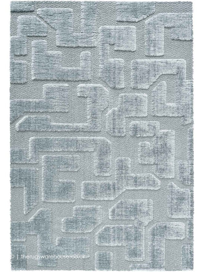 Cleo Circuit Silver Rug - 2