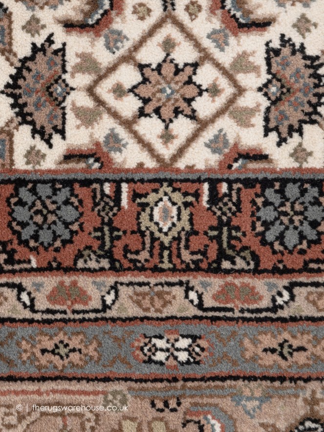 Benares Cream Rug - 6