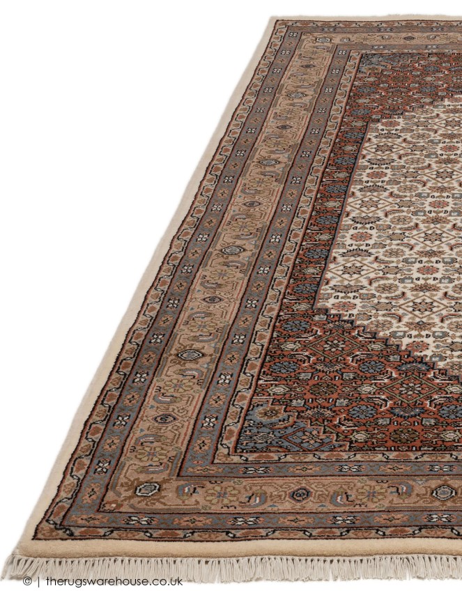 Benares Cream Rug - 8