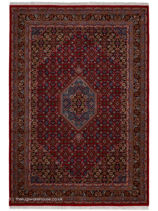 Benares Red Rug - 12