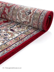 Isfahan Red Rug - Thumbnail - 4