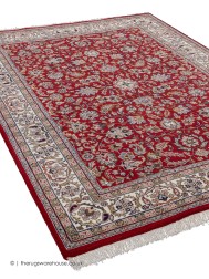 Isfahan Red Rug - Thumbnail - 8