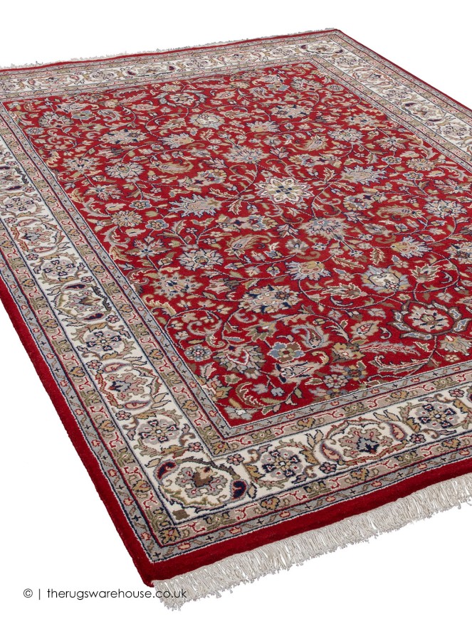 Isfahan Red Rug - 8