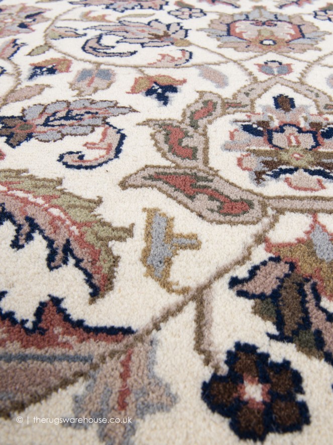 Isfahan Cream Rug - 5