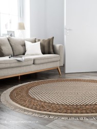 Chandi Cream Circle Rug - Thumbnail - 2