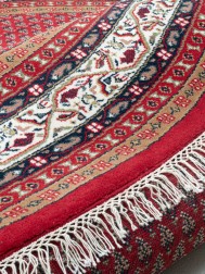 Chandi Red Circle Rug - Thumbnail - 4