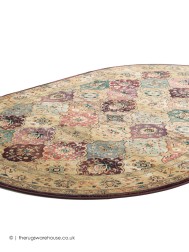 Peshawar Oval Rug - Thumbnail - 9