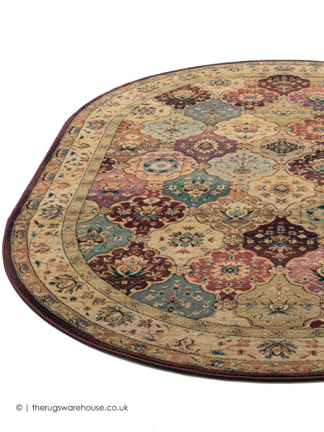 Peshawar Oval Rug - 8