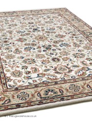 Isfahan Orient Beige Rug - Thumbnail - 9