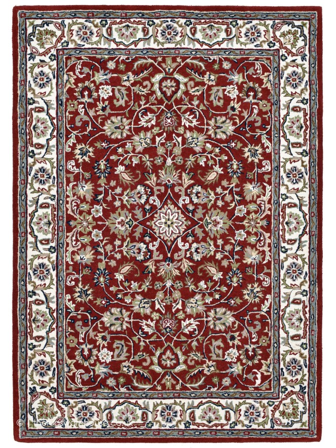 Isfahan Orient Red Rug - 2