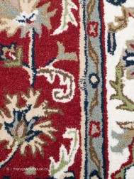 Isfahan Orient Red Rug - Thumbnail - 7