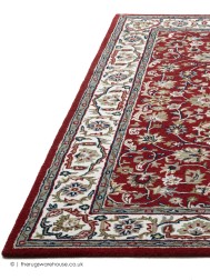 Isfahan Orient Red Rug - Thumbnail - 10