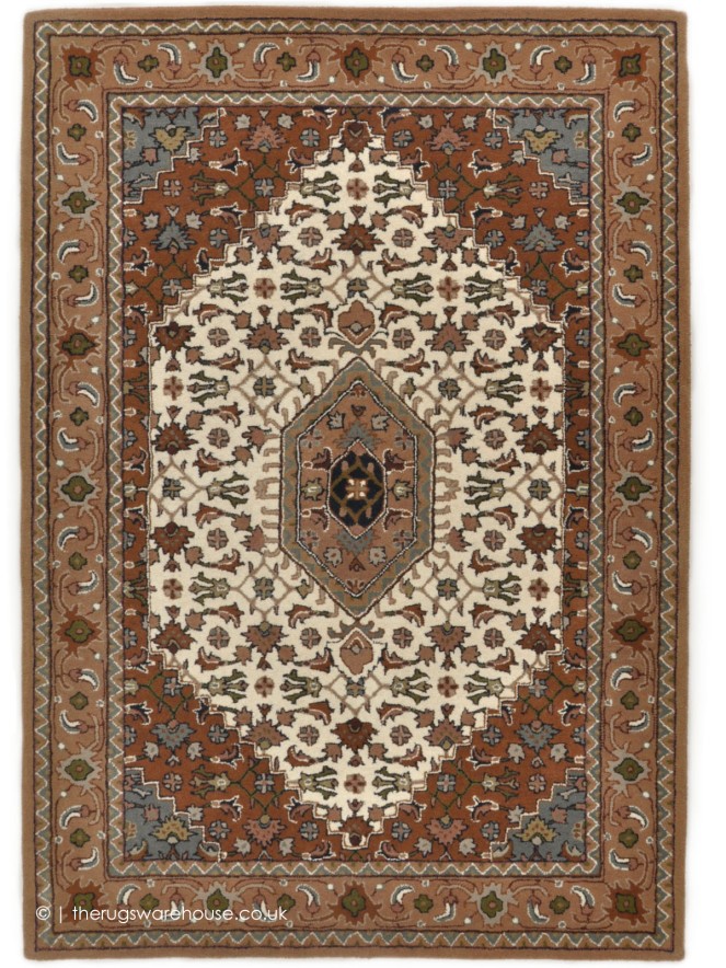 Bidjar Orient Beige Rug - 7