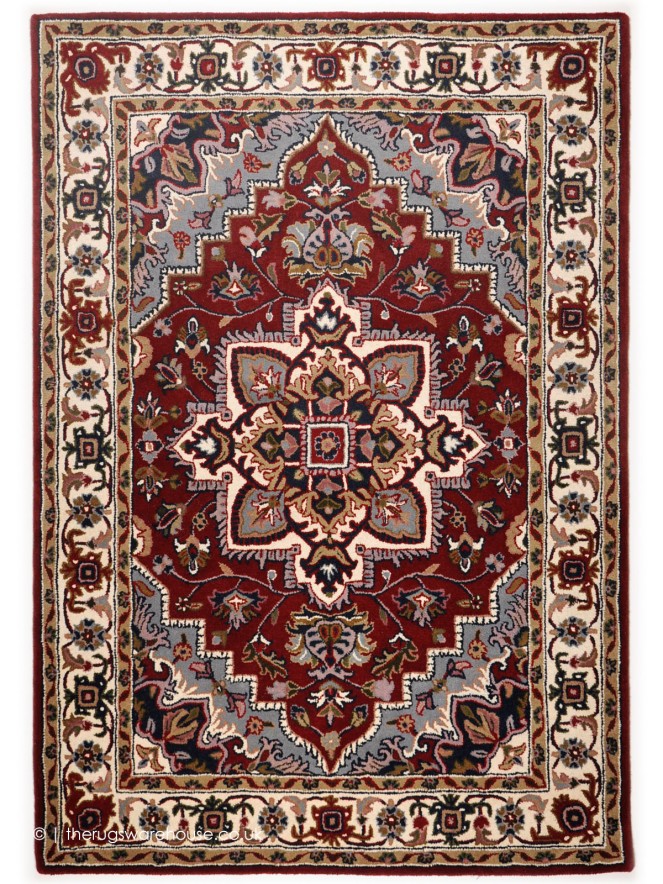 Royal Heriz Red Rug - 2