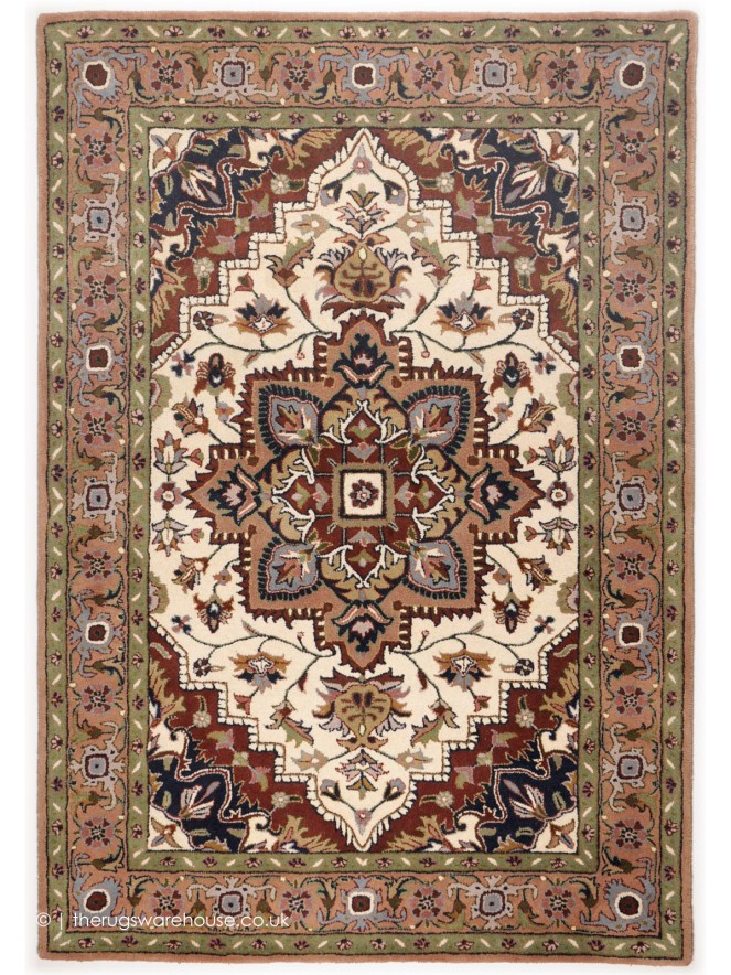 Royal Heriz Cream Rug - 2