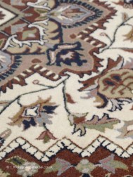 Royal Heriz Cream Rug - Thumbnail - 5