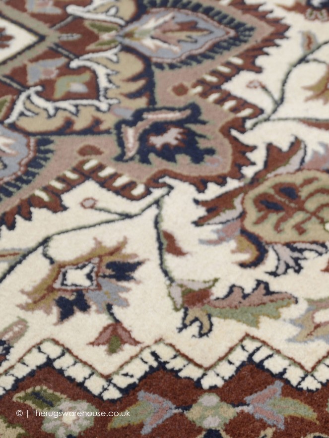 Royal Heriz Cream Rug - 5