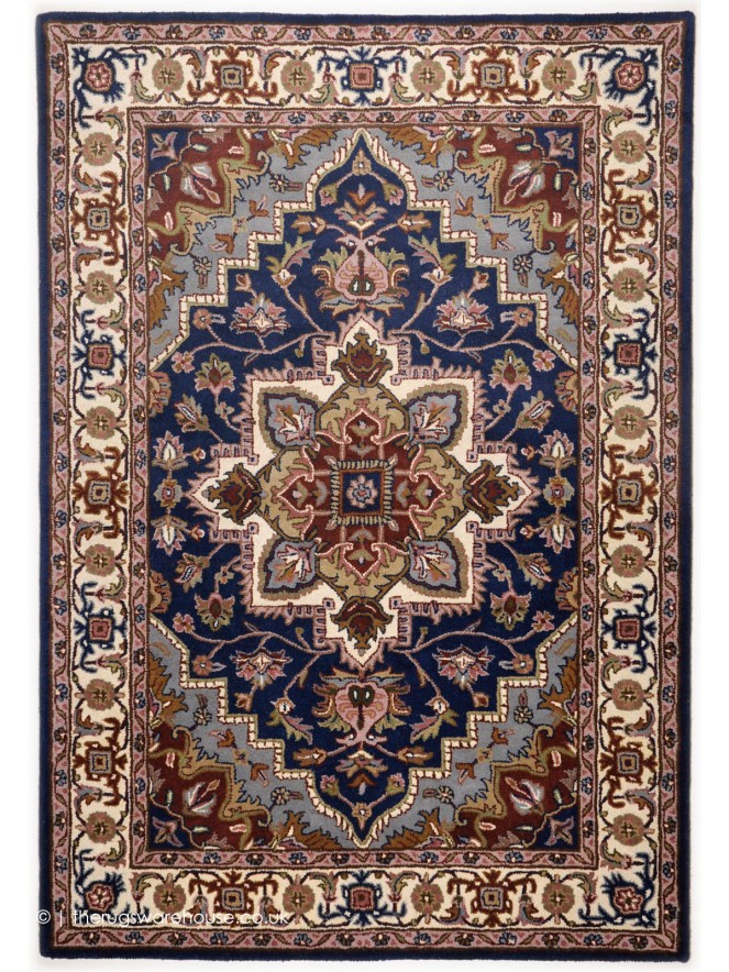 Royal Heriz Blue Rug - 2