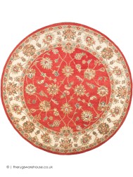 Ziegler Orient Rust Circle Rug - Thumbnail - 2