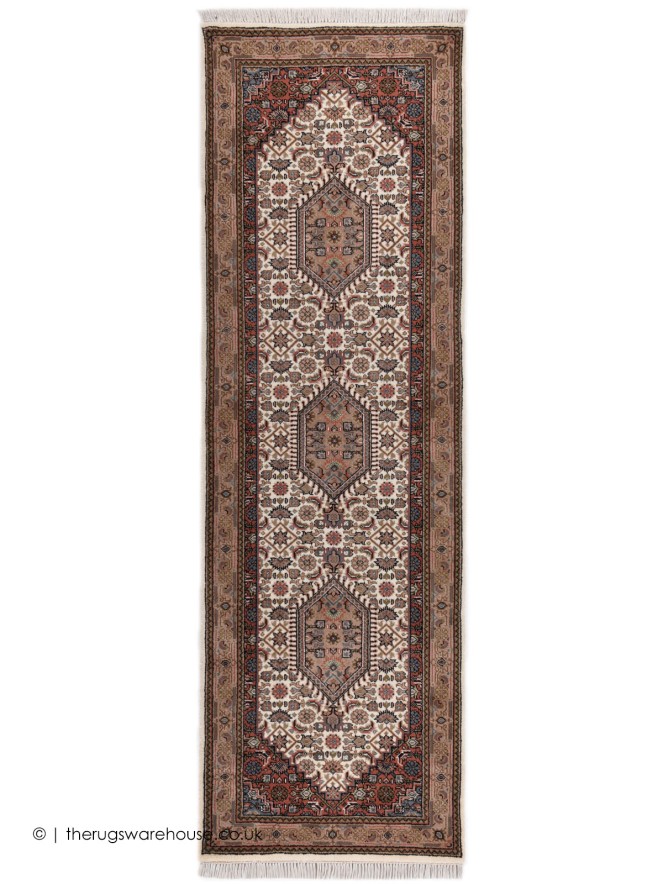 Benares Cream Runner - 8