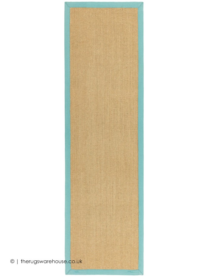 Sisal Linen Aqua Runner - 5