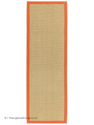 Sisal Linen Orange Runner - Thumbnail - 5