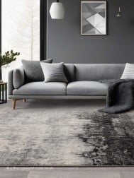 Distress Grey Rug - Thumbnail - 2