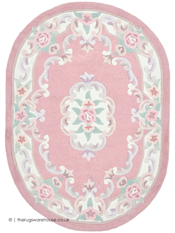 Ming Rose Oval Rug - 2