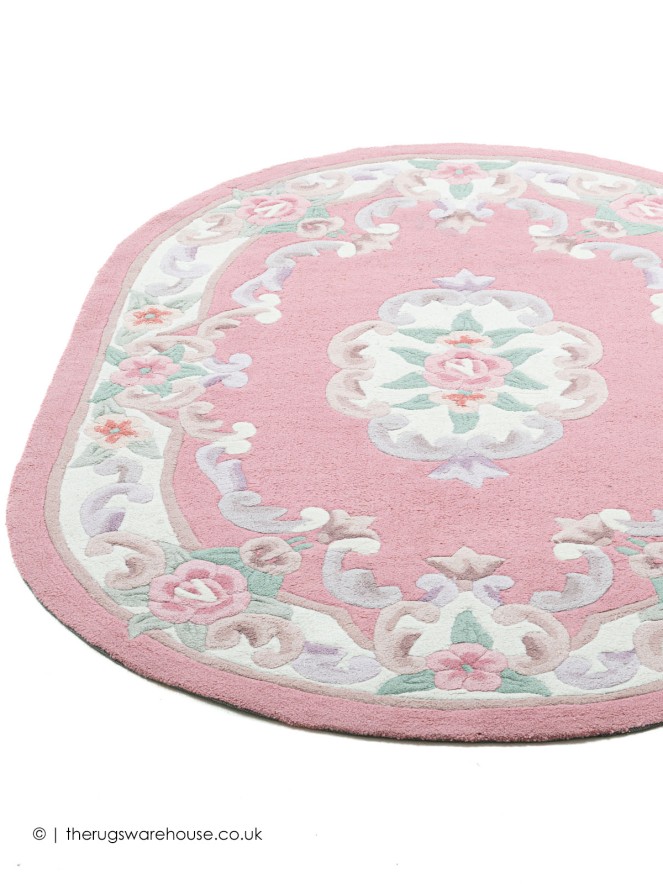 Ming Rose Oval Rug - 5