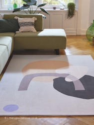 Shapes Six Beige Rug - Thumbnail - 2