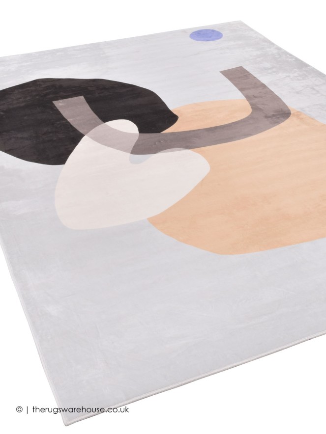 Shapes Six Beige Rug - 7