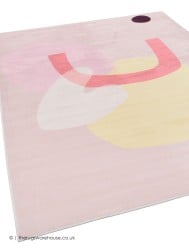 Shapes Six Rose Rug - Thumbnail - 7