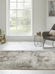 Rossa Ivory Grey Rug - Thumbnail - 3