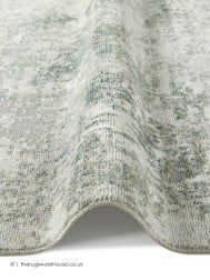 Rossa Ivory Green Rug - Thumbnail - 4