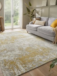 Rossa Ivory Gold Rug - Thumbnail - 2