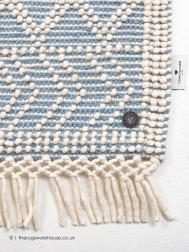 Macrame Blue Rug - Thumbnail - 7