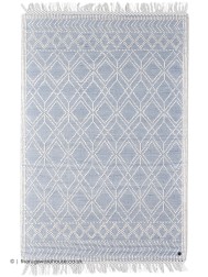 Macrame Blue Rug - Thumbnail - 11