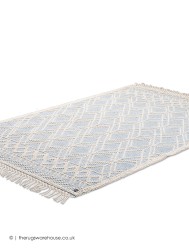 Macrame Blue Rug - Thumbnail - 9