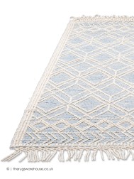 Macrame Blue Rug - Thumbnail - 10