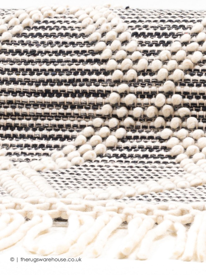 Macrame Monochrome Rug - 5